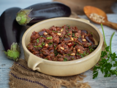 sicilian aubergine (eggplant) caponata