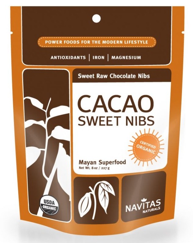 Navitas Naturals Raw Cacao Sweet Nibs
