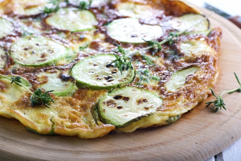 courgette omelette