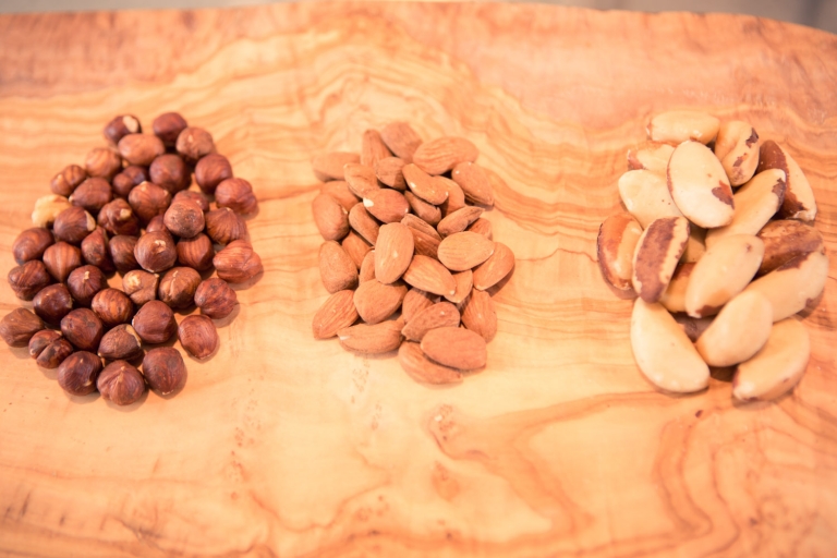 selection of nuts